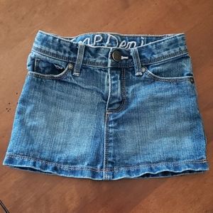 Gap denim skirt
